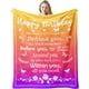 thumbnail image 1 of LHSHID Birthday Gifts for Women/Men/Her/Him Blanket Yellow Orange&Purple Happy Birthday Decorations Women/Men Throw Blankets Bday Gift for Women/Men Unique Best Birthday Gift Ideas 30"x40", 1 of 4
