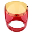 thumbnail image 1 of Phares Carénage Pare-Brise Universel Moto Rétro Café Racer Style - Rouge, comme Décrit, 1 of 8