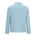thumbnail image 5 of ZCFZJW Men's Long Sleeve Button Down Shirts Casual Big and Tall Regular Fit Solid Color Cotton Linen Shirts Untucked Beach Shirt with Pockets Sky Blue M, 5 of 6