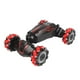 thumbnail image 2 of Coche teledirigido 4G, coche acrobático teledirigido, coche transformable con control remoto y luces de emergencia, coche de juguete teledirigido recargable, regalo ideal para niños y niñas., 2 of 9