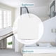 thumbnail image 5 of Extractor de aire, extractores de aire de 6" para baño, dormitorio y oficina (A-150 mm), 5 of 5