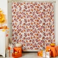 thumbnail image 4 of Vintage Fall Leaves Shower Curtain for Bathroom, Retro Watercolor Botanical Waterproof Shower Curtains Washable Quick Dry with Hooks Bathtub Curtains 72x72 IN, 4 of 6