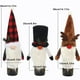 thumbnail image 5 of Monstrate Cubierta de botella de vino, muñeco sin rostro de felpa de Navidad, ropa a prueba de polvo, sombrero de cerveza de champán Universal, de Kits de decoración para fiestas Alce, 5 of 6