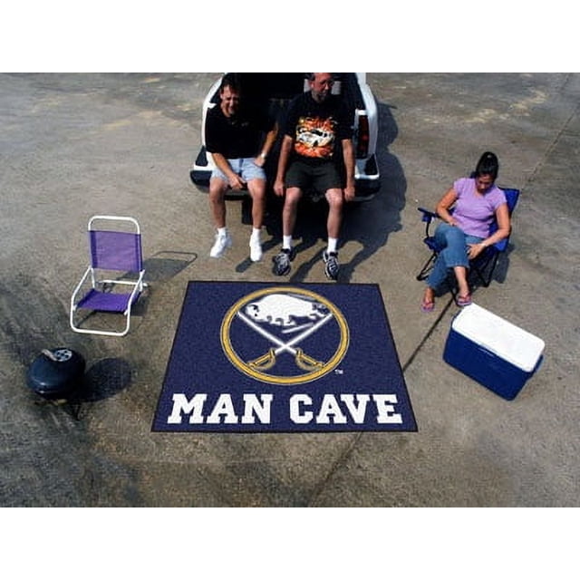 Fanmats 14400 NHL Buffalo Sabres Nylon Universal Man Cave Tailgater Rug