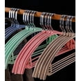 thumbnail image 3 of BRILLAR Perchero semicircular de plástico templado sin marca, percha elegante y resistente para abrigos, chaquetas y sombreros, antideslizante, no puede permitirse una bolsa gruesa, color be, 3 of 4