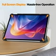 thumbnail image 3 of Smart Case for Xiaomi Redmi Pad 2 11 Inch 2025 Case, Lightweight Trifold Stand Smart Case Cover with Auto Wake/Sleep for Xiaomi Redmi Pad 2 11 Inch Blackish Green, 3 of 16