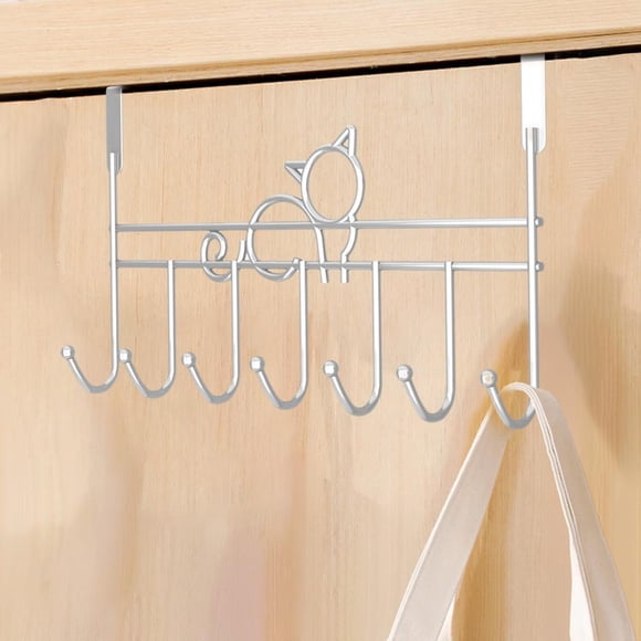 Feltree Hooks Behind The Door Hanging Rack Shelves Door Back Type Hangers Need Not Hole Bedroom Behind The Hook Clothes Storage