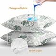 thumbnail image 4 of Sage Green Coastal Throw Pillow Covers 16x16 Inch Set of 2, Summer Beach Coral Shell Ocean Waterproof Outdoor Pillow Covers, Decorative Cushion Pillowcases for Couch, Sofa, Bed, Garden, Patio, 4 of 9