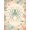 Teal Coral Cream, Pattern 12, variant on ODIKA Circle Octopus Nautical Vintage Creature Motif Coral Retro Wave for Dorm Room, Small Living Apartment, Stain Resistant Low Profile