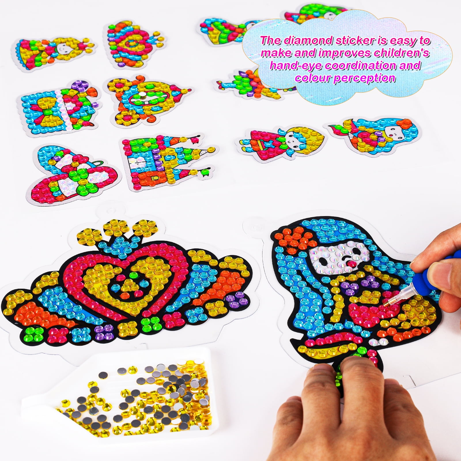 Buy Girls Sticker Maker Machine, Craft Maker for Kids. Fun Arts and Crafts  Project for Kids. Great Gift for Girls Online at desertcartKUWAIT