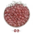 thumbnail image 1 of Cuentas de vidrio con forma de hielo a través de tinta que florecen con cuentas de oro, cuentas de vidrio hechas a mano, collar, pulsera, cadena, joyería, cuentas sueltas, accesorios, 1 of 5