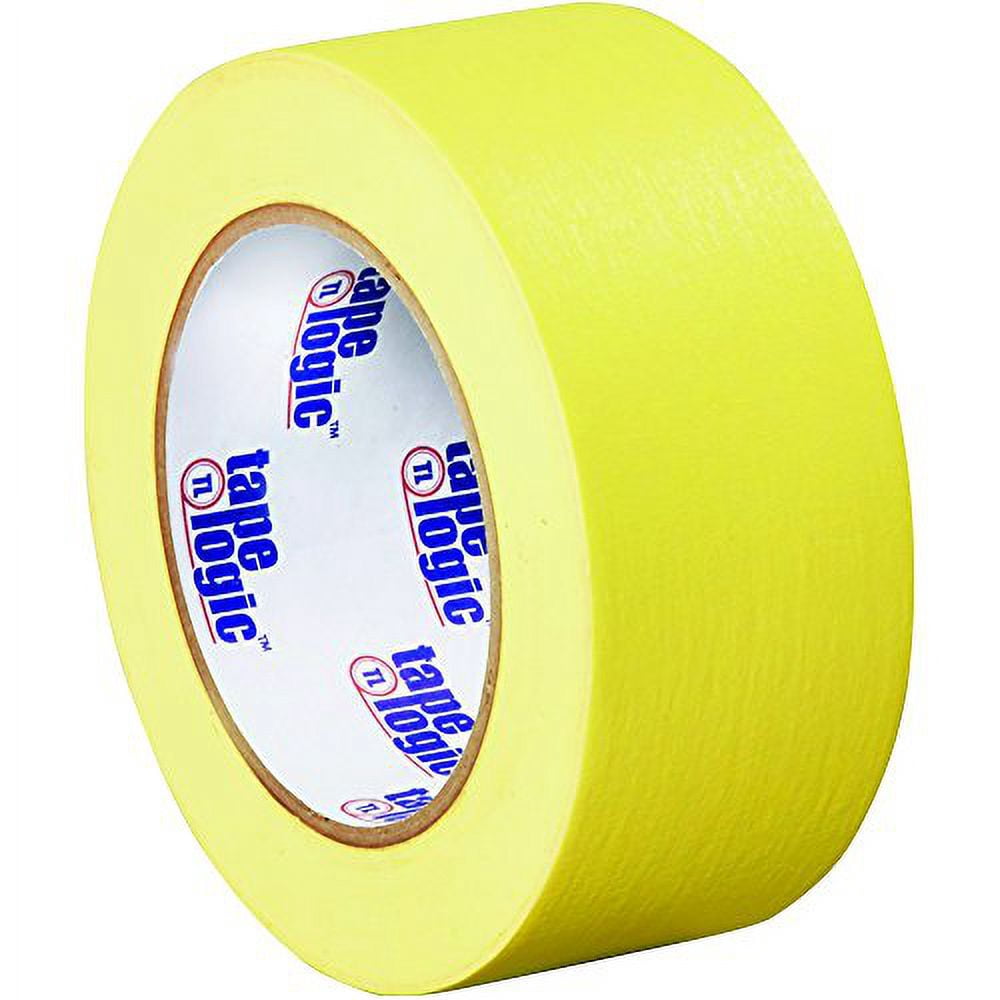 Tape Logic Masking Tape Yellow 2" x 60 Yard Roll (24 Roll/Case)