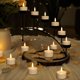 thumbnail image 5 of Velas de Té Recargables Sin Llama con Temporizador, Velas LED para Centros de Mesa de Bodas y Decoración Navideña., 5 of 5