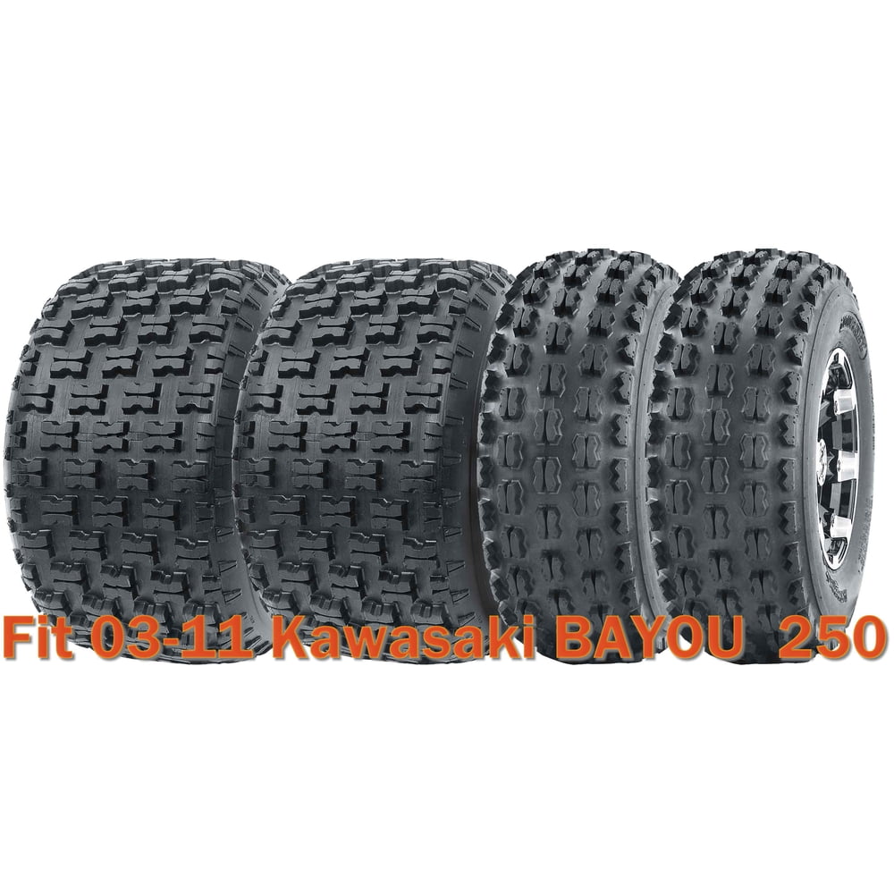 Full Set Sport ATV tires 21×8-9 & 22×10-10 for 03-11 Kawasaki BAYOU 250 Full Set Sport ATV tires 21×8-9 & 22×10-10 for 03-11 Kawasaki BAYOU 250 Sansujyuku sansujyuku.com