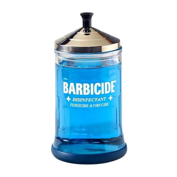 Barbicide Disinfecting Jar – Choose Size | Professional Salon Tool Sanitizer