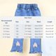 thumbnail image 2 of Pantalones vaqueros largos para niños, ropa para niñas, pantalones vaqueros de primavera, moda para niños grandes, pantalones ajustados de estilo occidental para niñas, pantalones vaqueros para niñas, 2 of 8