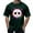 Army Green, variant on 2025 Men's Halloween Graphic Tee; Funny Graffiti Crewneck T-Shirts, Loose Fit Short Sleeve Novelty Top, Dark Casual Halloween Shirt