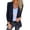 Black XXXL, variant on Women Suit Coat Lapel Long Sleeve Single-Breasted Suit Jacket Solid Color Loose Fit Casual Business Outwear