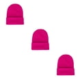 thumbnail image 2 of Gorro ajustable Minnieouse Beanie Hats Color caramelo Térmico Multifuncional A prueba de viento Rosa roja, 2 of 6
