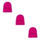 thumbnail image 2 of Gorro ajustable Minnieouse Beanie Hats Color caramelo Térmico Multifuncional A prueba de viento Rosa roja, 2 of 6