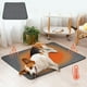thumbnail image 1 of Alfombrilla autocalentable para mascotas para gatos y perros | Almohadilla de pelusa lavable antideslizante Gris/Verde | Cama para mascotas calefactada interior y exterior 45x60cm | Extra cálido,, 1 of 8