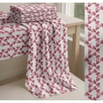 thumbnail image 6 of Soimoi White Cotton Cambric Fabric Red Heart Decor Fabric Printed Yard 42 Inch Wide, 6 of 7