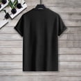 thumbnail image 6 of Luvrsol Tshirts for Men Stretch Solid Crew Neck Basic Tee Flexible Soft Layering Daily Undershirts S-2XL, 6 of 7