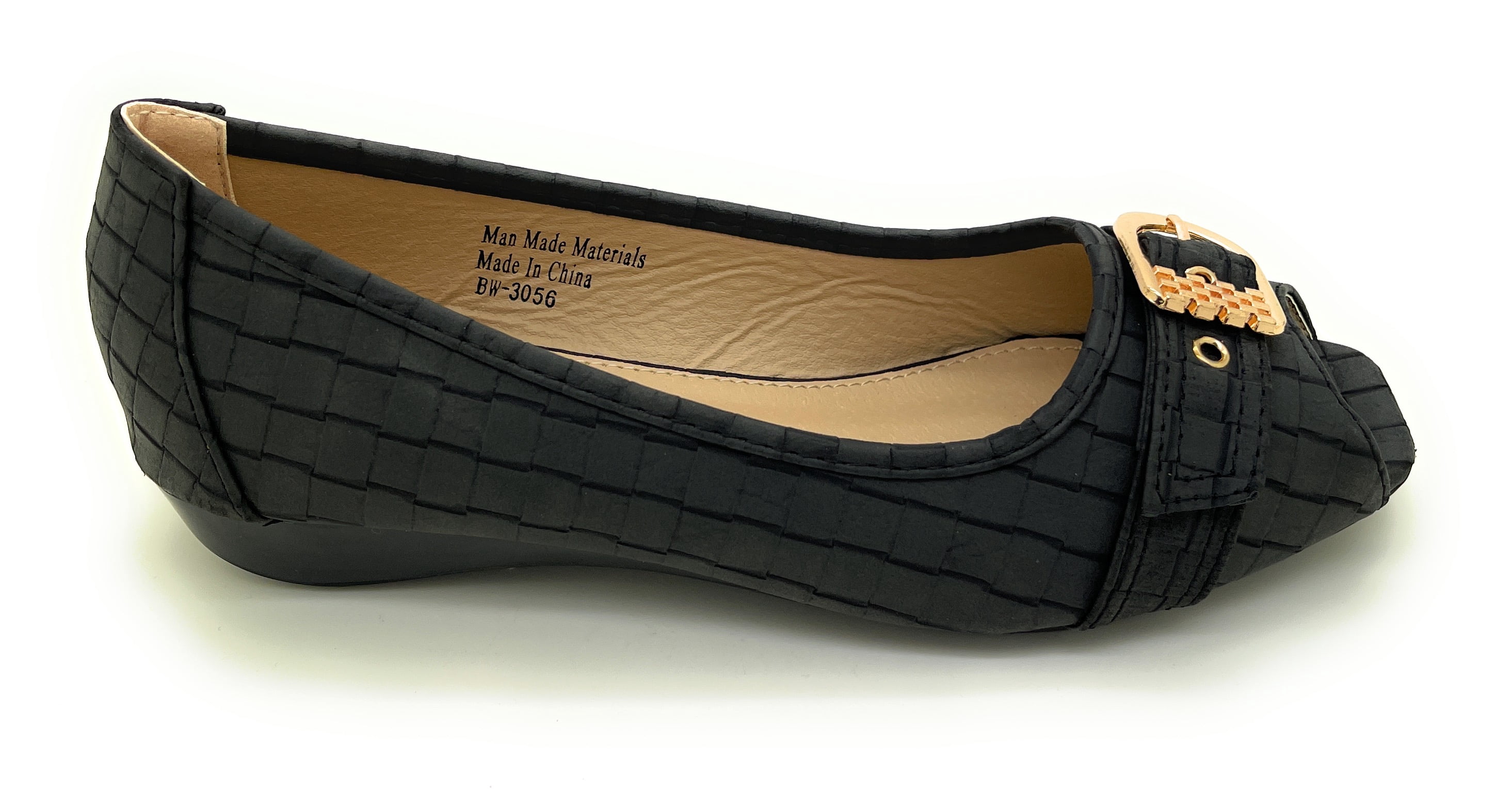 Open Toe Wedge Flat