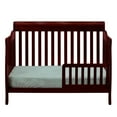 thumbnail image 5 of AFG Baby Furniture Alice 4-in-1 Convertible Crib with Guardrail Cherry, 5 of 11