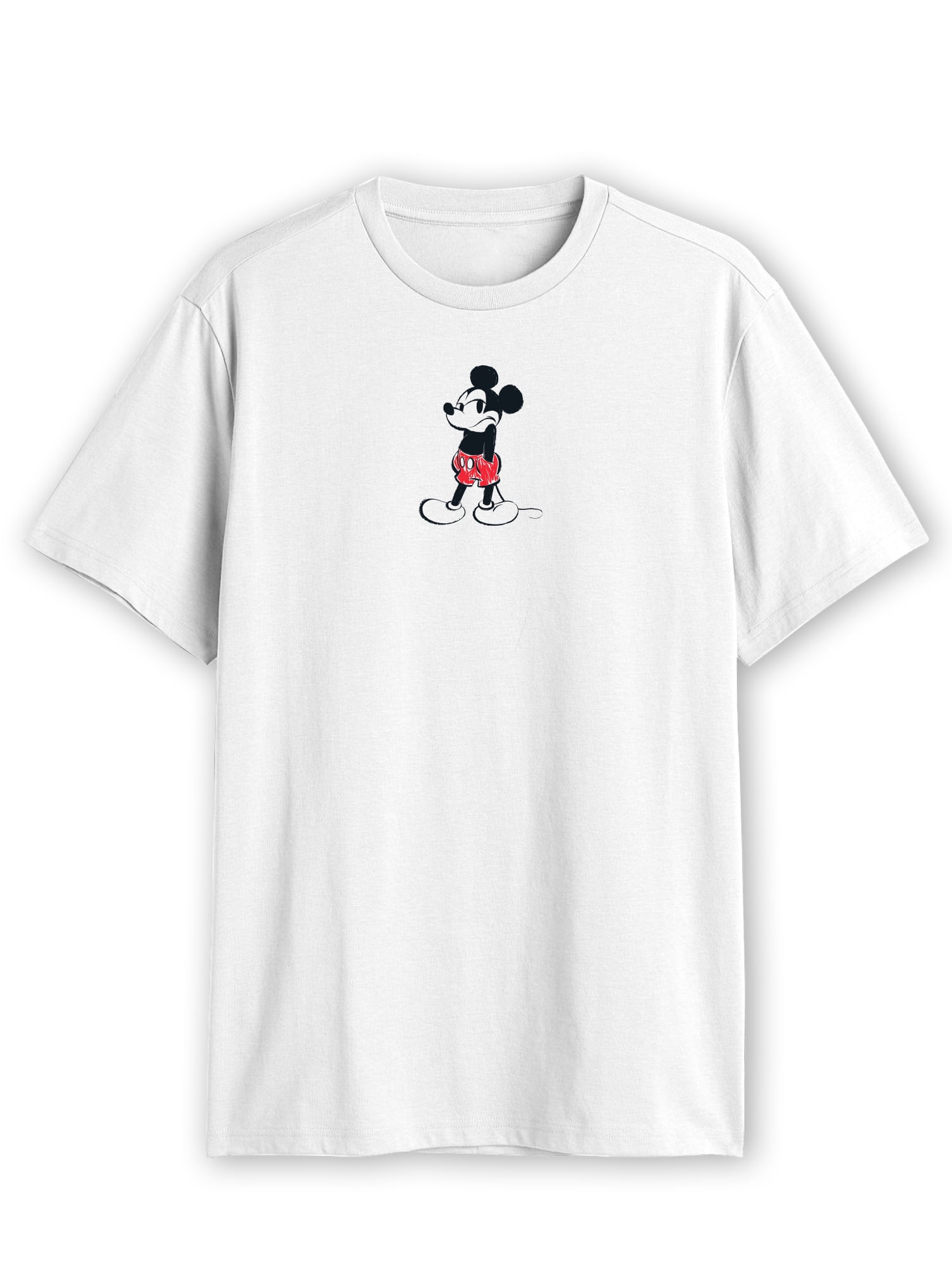 Disney, Mens Graphic Tee, Mickey Serious Look, Sizes S-3XL