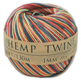 thumbnail image 1 of Hemptopia 1 mm, Hilo de Cáñamo 430' Rainbow para Manualidades, 1 Pieza, 1 of 3