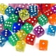 thumbnail image 4 of 50 Pack 16mm Colorful Translucent Dice With 6 Sides 5 Colors For Playing Games, 4 of 5