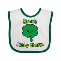 Inktastic Nana's Lucky Charm Boys or Girls Baby Bib