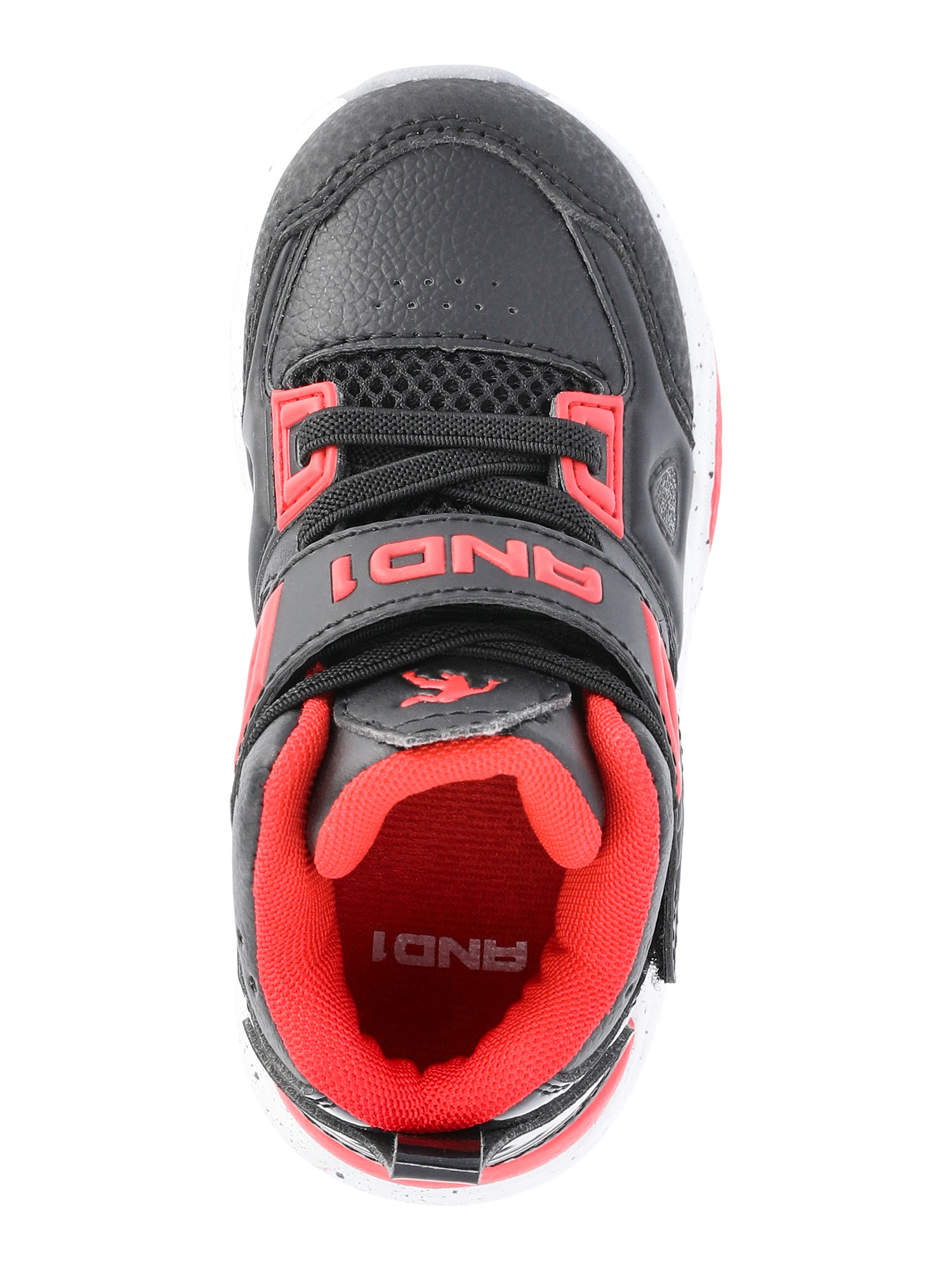AND1 Toddler Boys Lace-Up Athletic Sneakers, Red photo 4