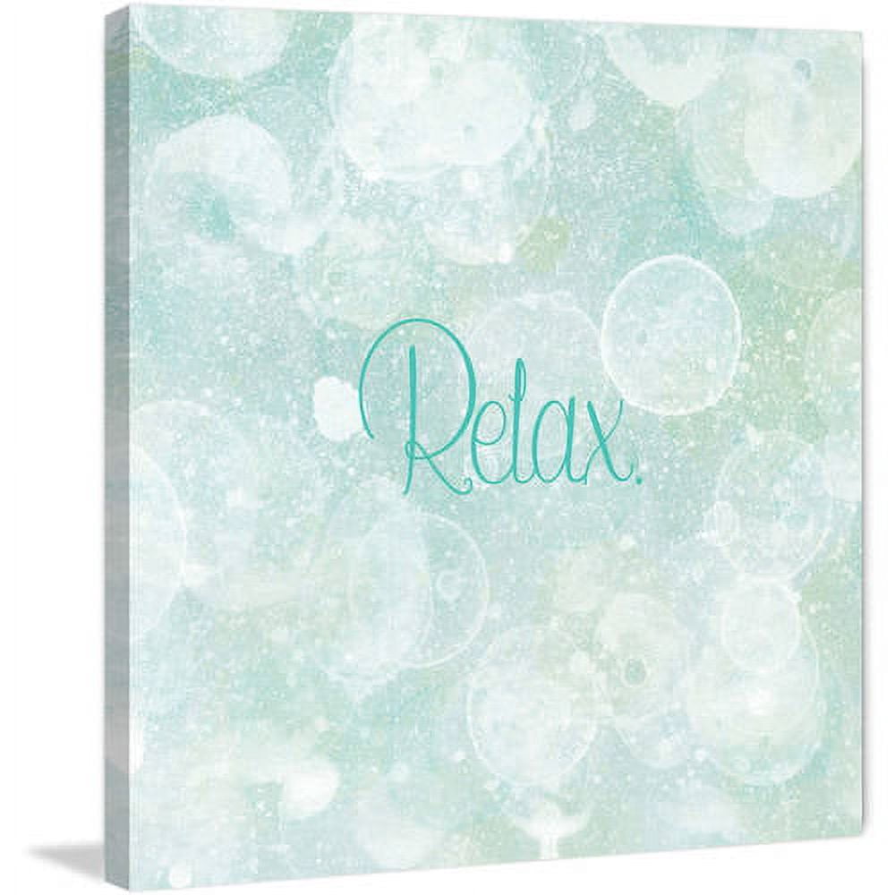 "Bubble Bath I" Painting Print on Wrapped Canvas
