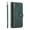 Green, variant on Luxury wallet protective case, wallet phone protective case, premium zipper (with wrist guard) flip leather phone protective case suitable for Xiaomi 10T PRO