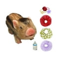 thumbnail image 3 of Muñeco de cerdito Reborn, Mini cerdito de juguete, cerdo de silicona realista, Mini cerdito de silicona para juegos de rol, accesorios de fotografía Estilo C, 3 of 8
