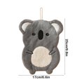 thumbnail image 3 of TIMIFIS Hand Towels Owl Hand Towel Koalas Hand Towel Three-Layer Thickened Absorbent Coral Fleece Towel Kitchen Quick-Drying Rag Handkerchief Holiday Gift Kitchen Gadgets, 3 of 6