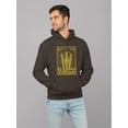 thumbnail image 2 of Radiant Churro Art Deco Style Graphic Design Men's Hoodie, 2 of 4