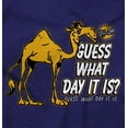 thumbnail image 2 of What Hump Day Wednesday Camel Funny Womens Slim Fit Graphic Tee Brisco Brands L, 2 of 5