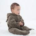 thumbnail image 6 of Baby Girl Boy Outfit Long Sleeve Animal Style Thick Warm Climbing Romper jumpsuit Onesie Cute Clothes For 9-12 Months, 6 of 9