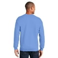 thumbnail image 5 of Gildan Crewneck Sweatshirt | Heavy Blend, Warm Men's Fleece Pullover Sweater in Carolina Blue, 50/50 Cotton/Polyester- Size L, 5 of 5