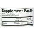 thumbnail image 4 of Deva Vegan Biotin - 6000 mcg 90 Tabs, 4 of 5