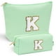 thumbnail image 1 of Bolsa de maquillaje YOOLIFE | Regalos de moda para adolescentes - Bolsas para cosméticos | Bolsa de maquillaje con inicial | Regalos personalizados para niñas | Bolsa para el cuidado de la piel | Rega, 1 of 5