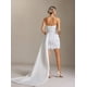 thumbnail image 5 of Vestido de novia Bellabarnetten Lucy Satin Lace Mini sin tirantes, 5 of 7
