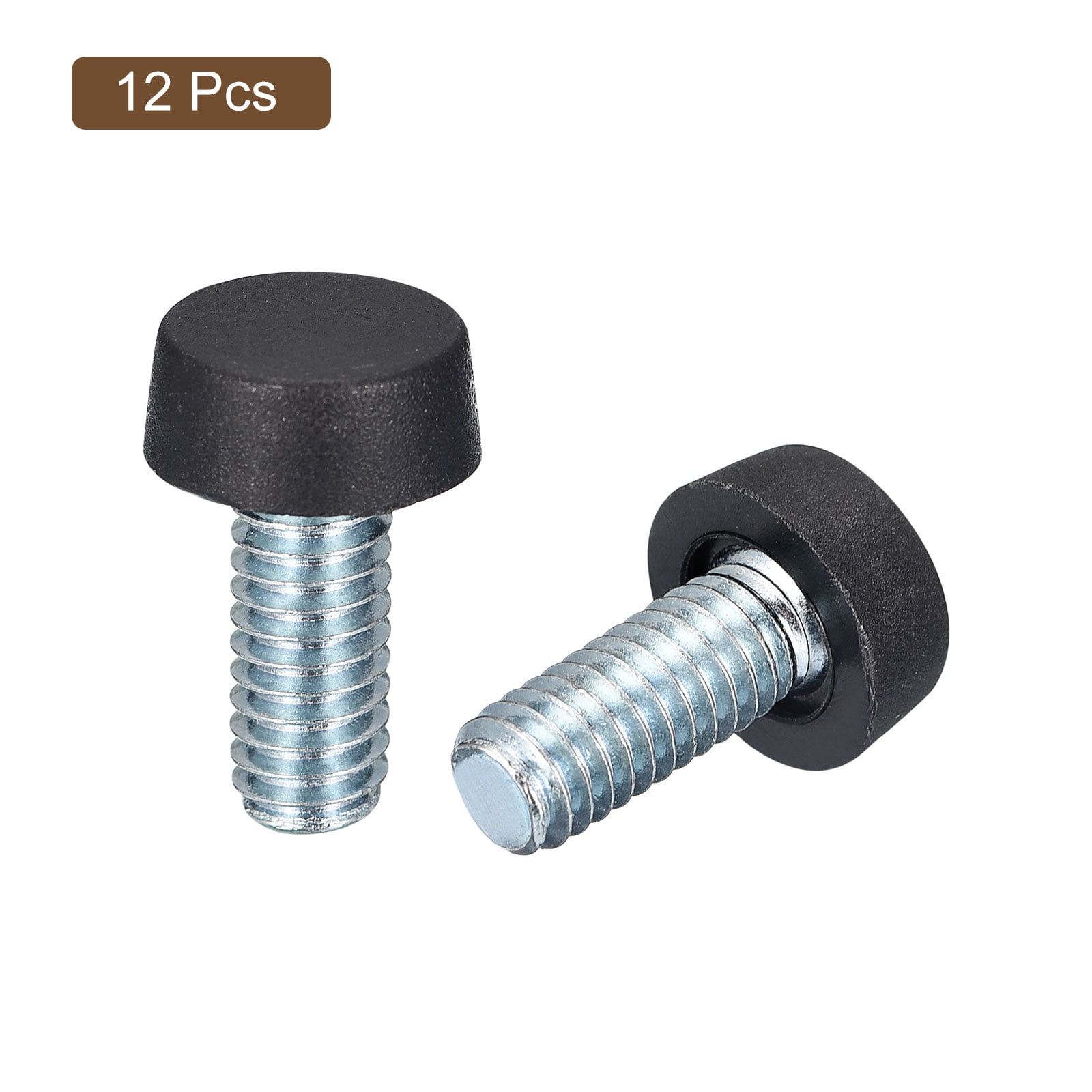 20-Pack 5/16"-18 UNC Adjustable Furniture Levelers – Galvanized Steel Screw-On Glides For Tables, Chairs & Legs