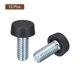 thumbnail image 3 of Patas de muebles ajustables Uxcell, 12 piezas, rosca 5/16"-18 UNC - Tornillo de nivelación para muebles enroscado para mesa, sillas, sofá, armario negro, 3 of 6
