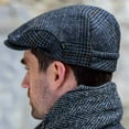 thumbnail image 2 of Mucros Weavers Adult Irish Wool Trinity Flat Cap- 601, Small, 2 of 5