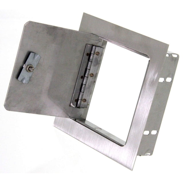 HPC Fire Recessed Mount Stainless Steel Access Door (AD-RM6X6SS), 6x6-Inch