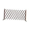 thumbnail image 4 of Fzaqwen Decorative Expandable Wooden Fence Garden Trellis Adjustable Gate Panel for Home S, 4 of 9